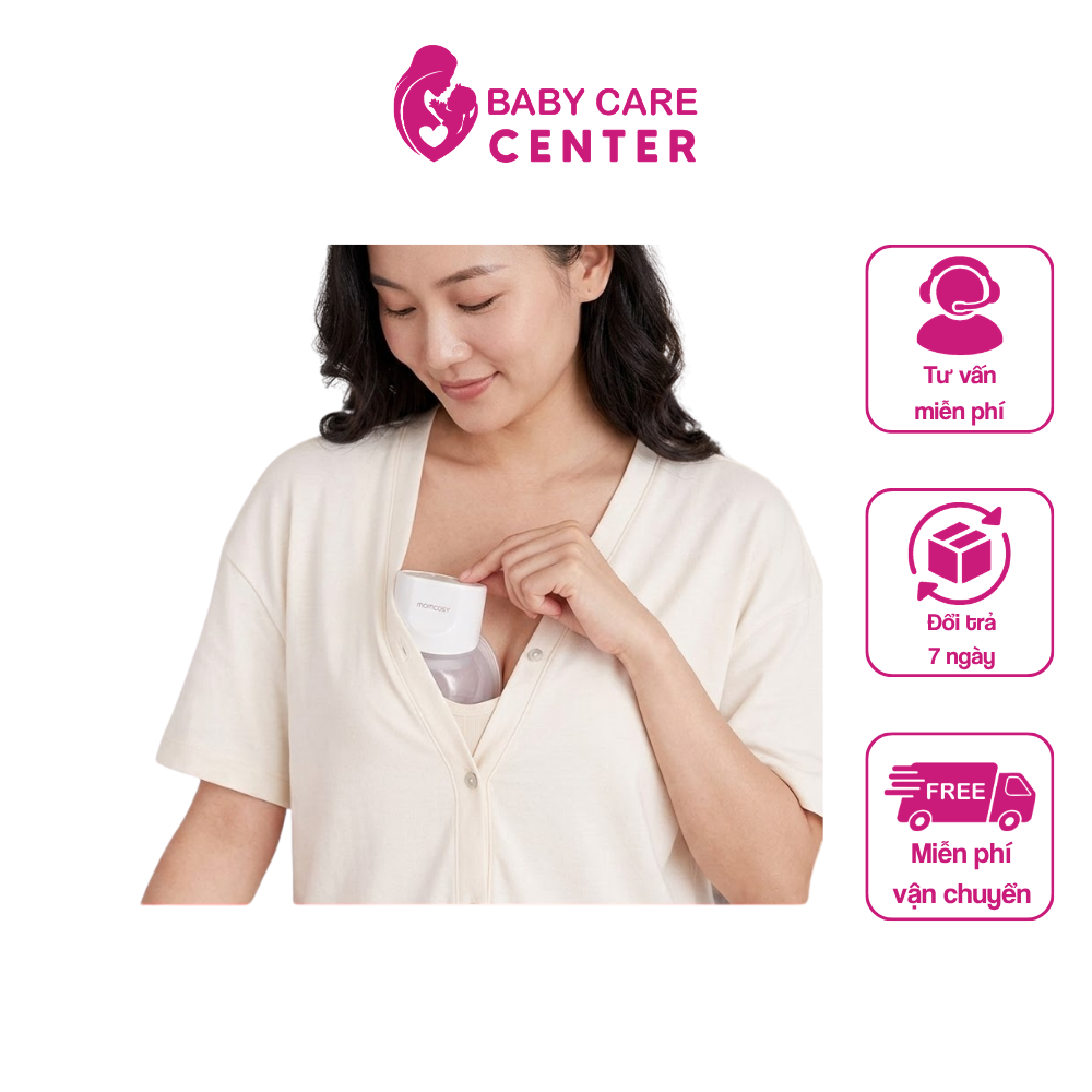 Máy hút sữa Momcozy S12 Pro – Công nghệ màn hình thông minh (1 chiếc) - Ảnh 6