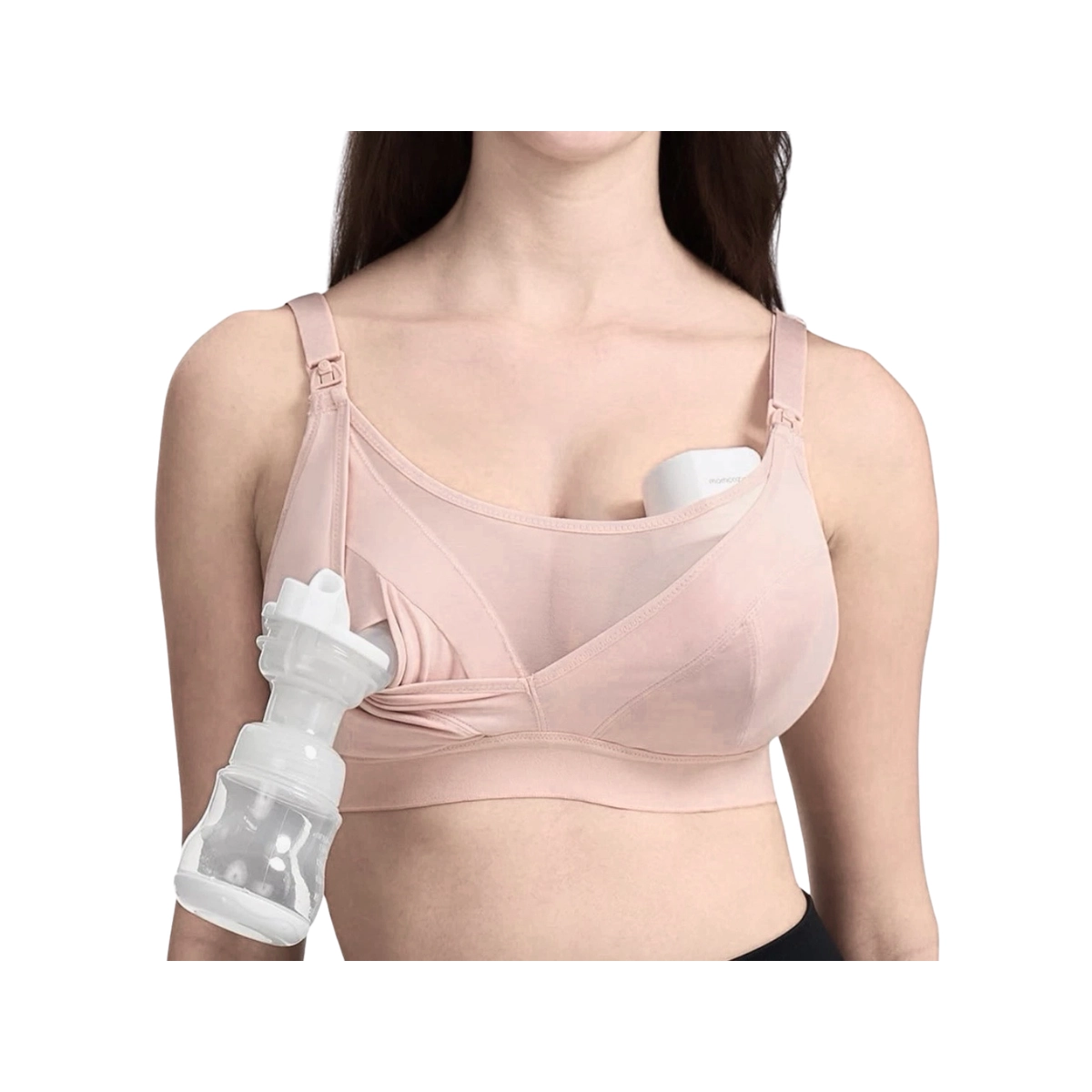 Áo ngực hút sữa rảnh tay Momcozy – Thiết kế 2 trong 1 tiện lợi