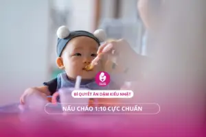 Bí quyết ăn dặm kiểu Nhật: Nấu cháo 1:10 cực chuẩn