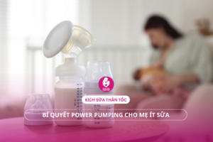 Kích sữa thần tốc: Bí quyết Power Pumping cho mẹ ít sữa