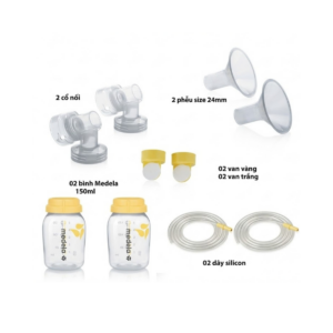 Bộ phụ kiện máy hút sữa Medela Pump