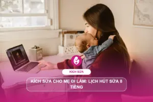 kích sữa cho mẹ đi làm - Baby Care Center